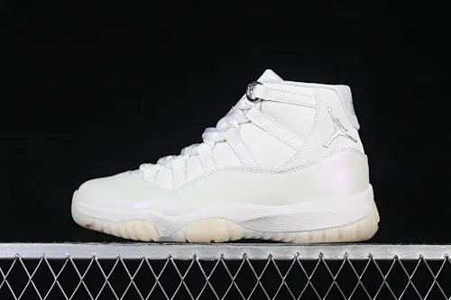 All categories Air Jordan Jordan series basketball shoes Air Jordan 11 Air Jordan 11 Retro "Pearl" AJ11 Joe 11 Pearl White AR0715-110